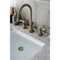 Kingston Brass KS2983BAL Widespread Bathroom Faucet with Brass Pop-Up, Antique Brass KS2983BAL - alternate 2